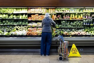 Aux Etats-Unis, l'alimentation, qui reste un sujet majeur concernant le ressenti de la hausse des prix, se maintient à un niveau assez important (+5,7% sur un an). (archives)
